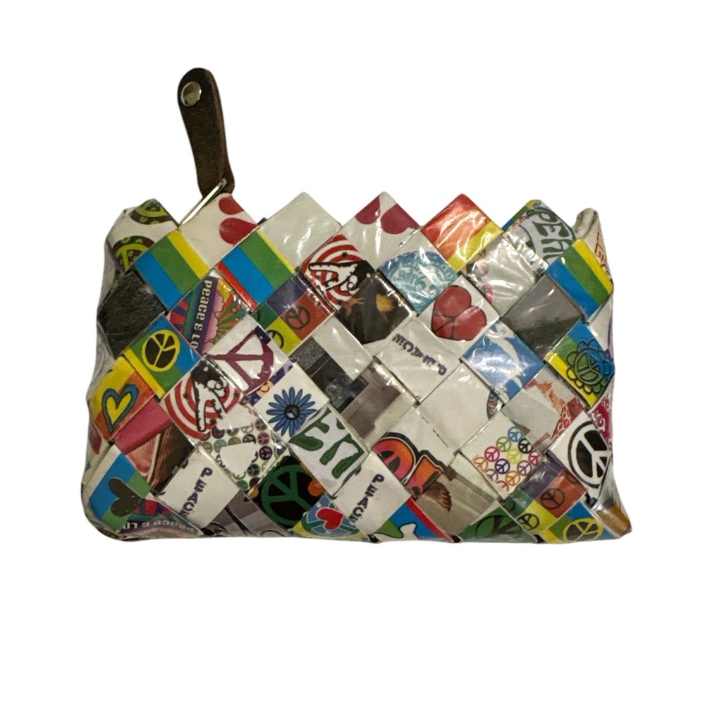 NAHUI OLLIN Peace Coin Purse/Wallet EUC